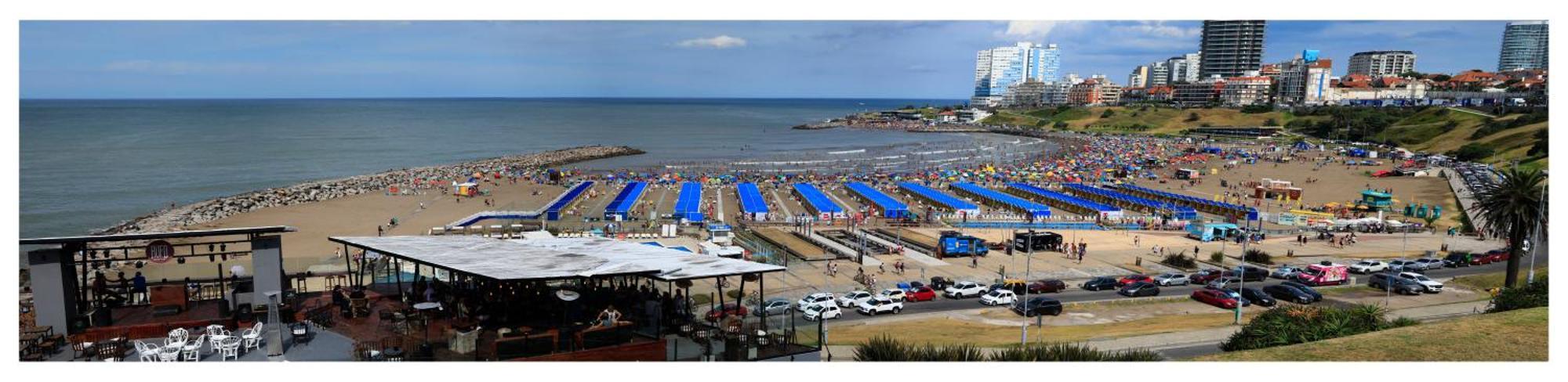 Hotel Los Angeles Mar del Plata Bagian luar foto